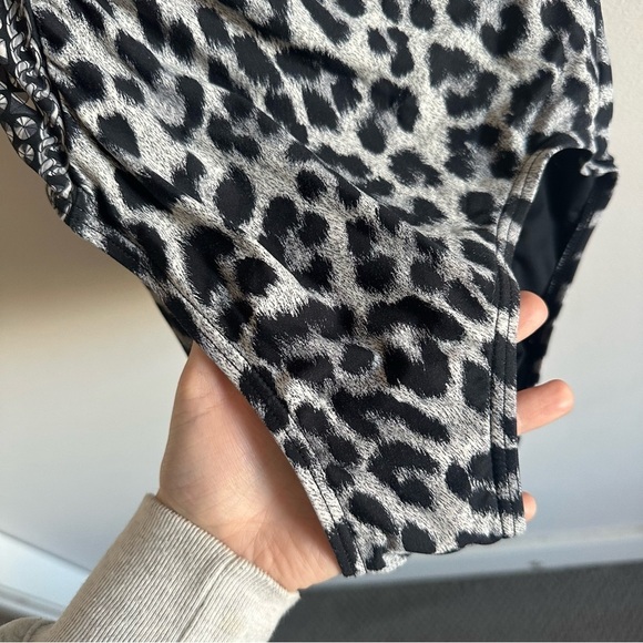 Michael Michael Kors One Shoulder Animal Print Cheetah One Piece Swimsuit - Picture 9 of 13